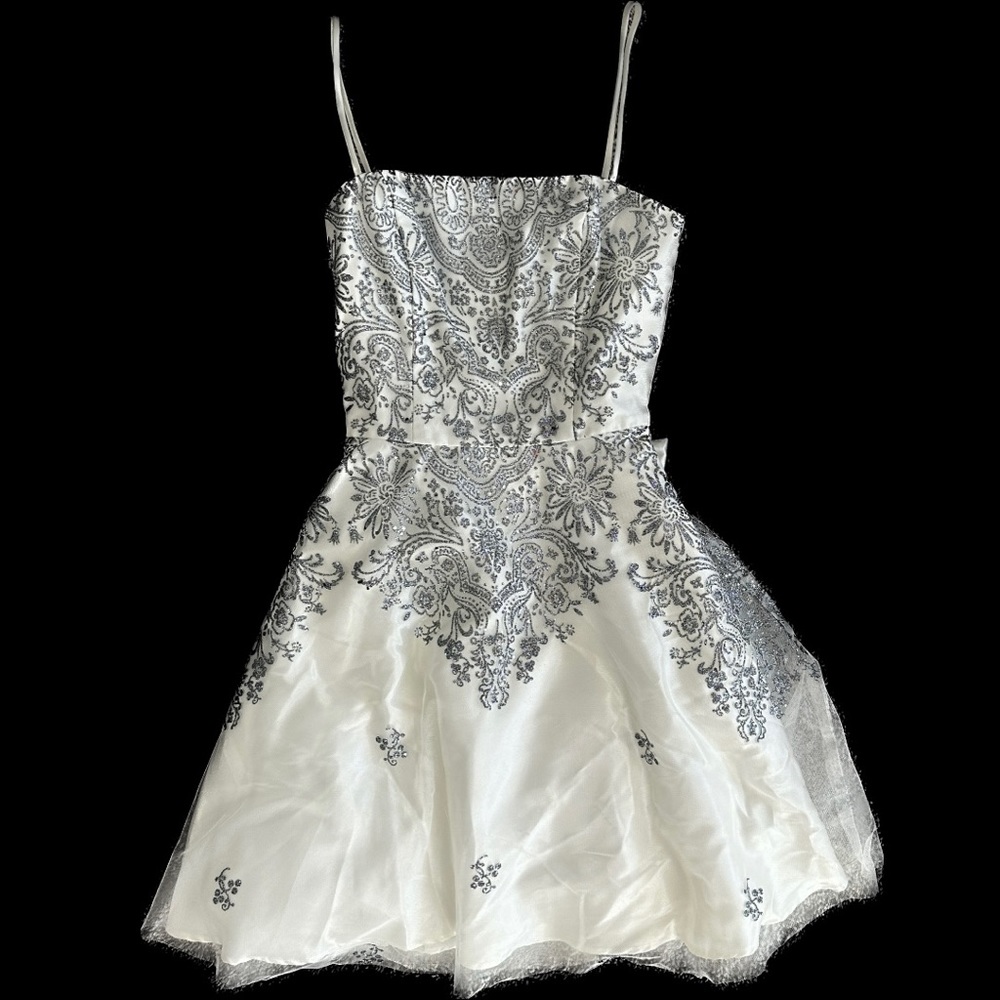 Masquerade Semi Formal Mini Dress